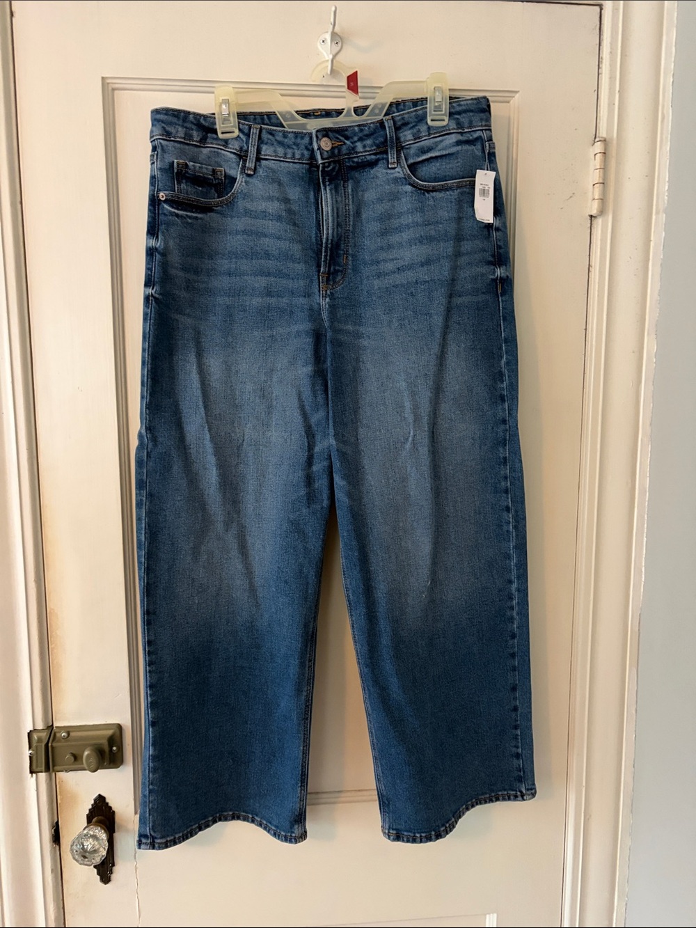 Old Navy Women's Wide-Leg Blue Denim Jeans